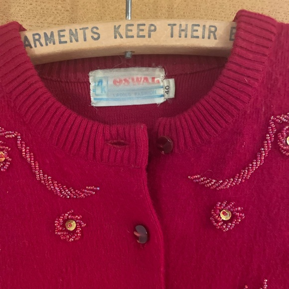 Vintage Beaded and Sequinned Cardigan - Picture 12 of 13